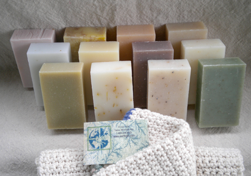EarthGift Herbals Natural Handmade Soap Bars for the Spa or Salon
